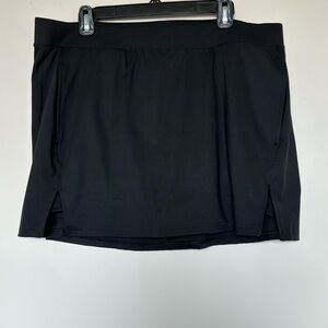 All in Motion Black Skort